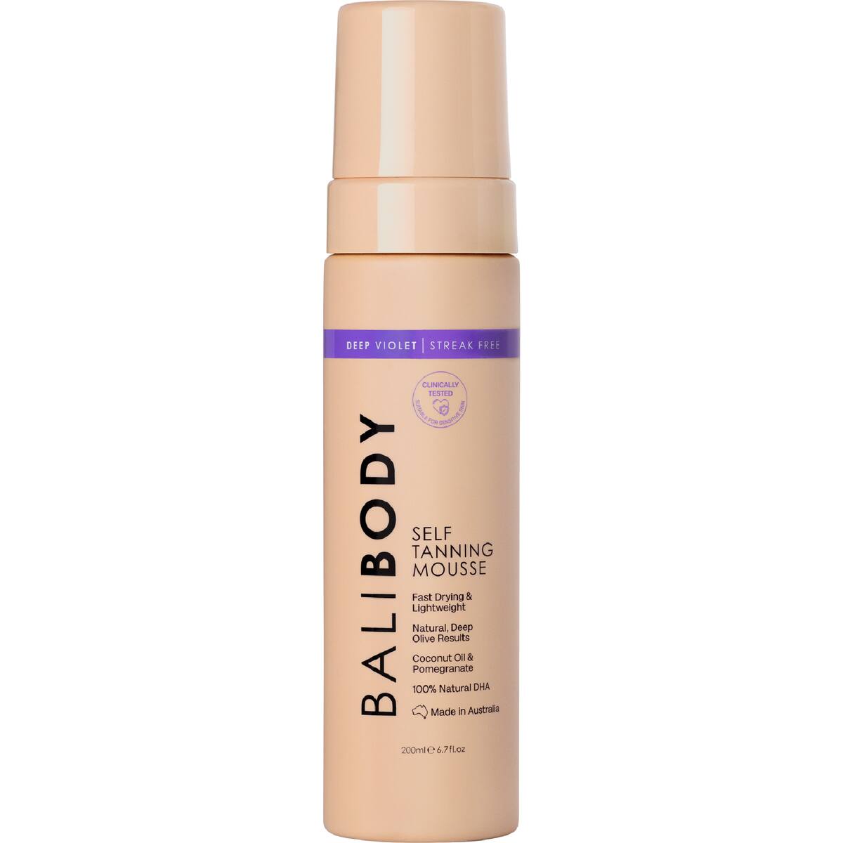 Bali Body Deep Violet Self Tanning Mousse 200ml