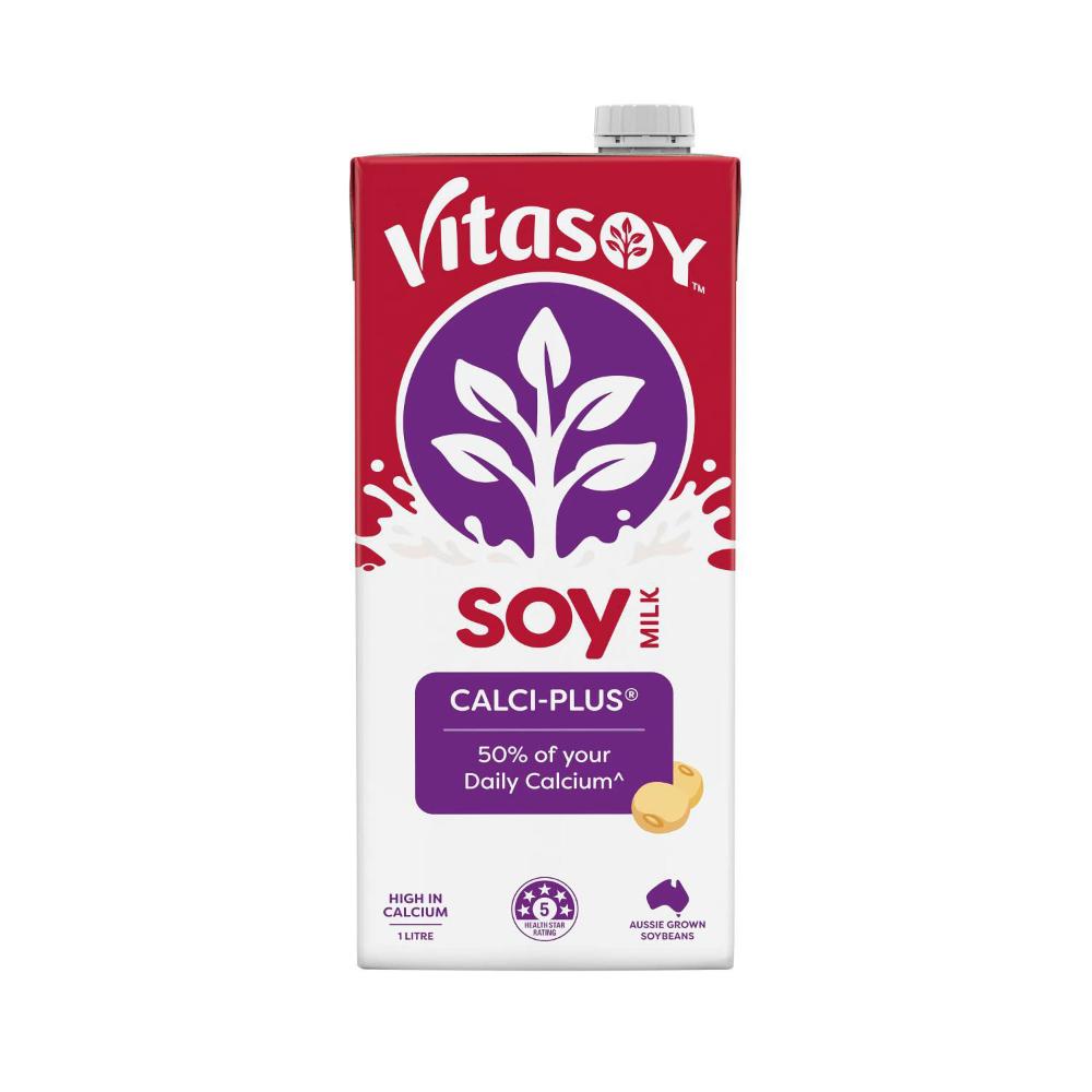 Vitasoy Calci-Plus Long Life Soy Milk 1L - 1L