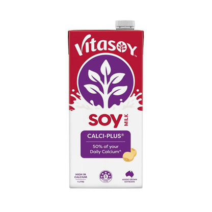 Vitasoy Calci-Plus Long Life Soy Milk 1L - 1L