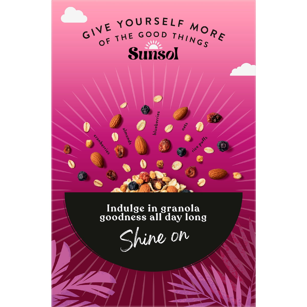 Sunsol Wholegrain Granola Almond & Super Berry 450g