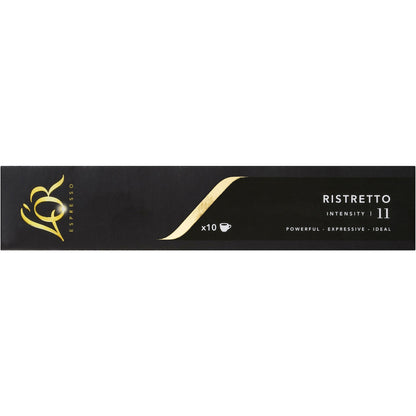 Lor Espresso Ristretto Coffee Pods Nespresso Compatible 10 Pack