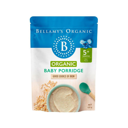 Bellamy's Organic Porridge Baby Cereal - 125g