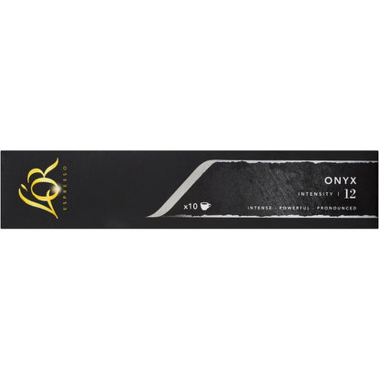 Lor Espresso Onyx Coffee Pods Nespresso Compatible 10 Pack