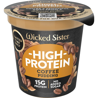 Wicked Sister High Protein Coffee Pudding 170g