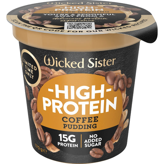 Wicked Sister High Protein Coffee Pudding 170g