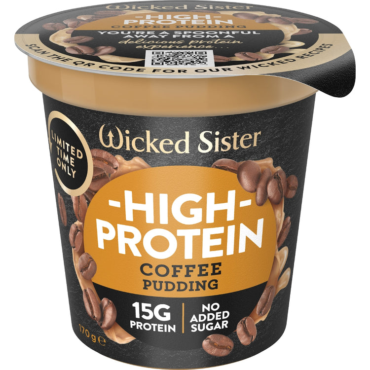 Wicked Sister High Protein Coffee Pudding 170g