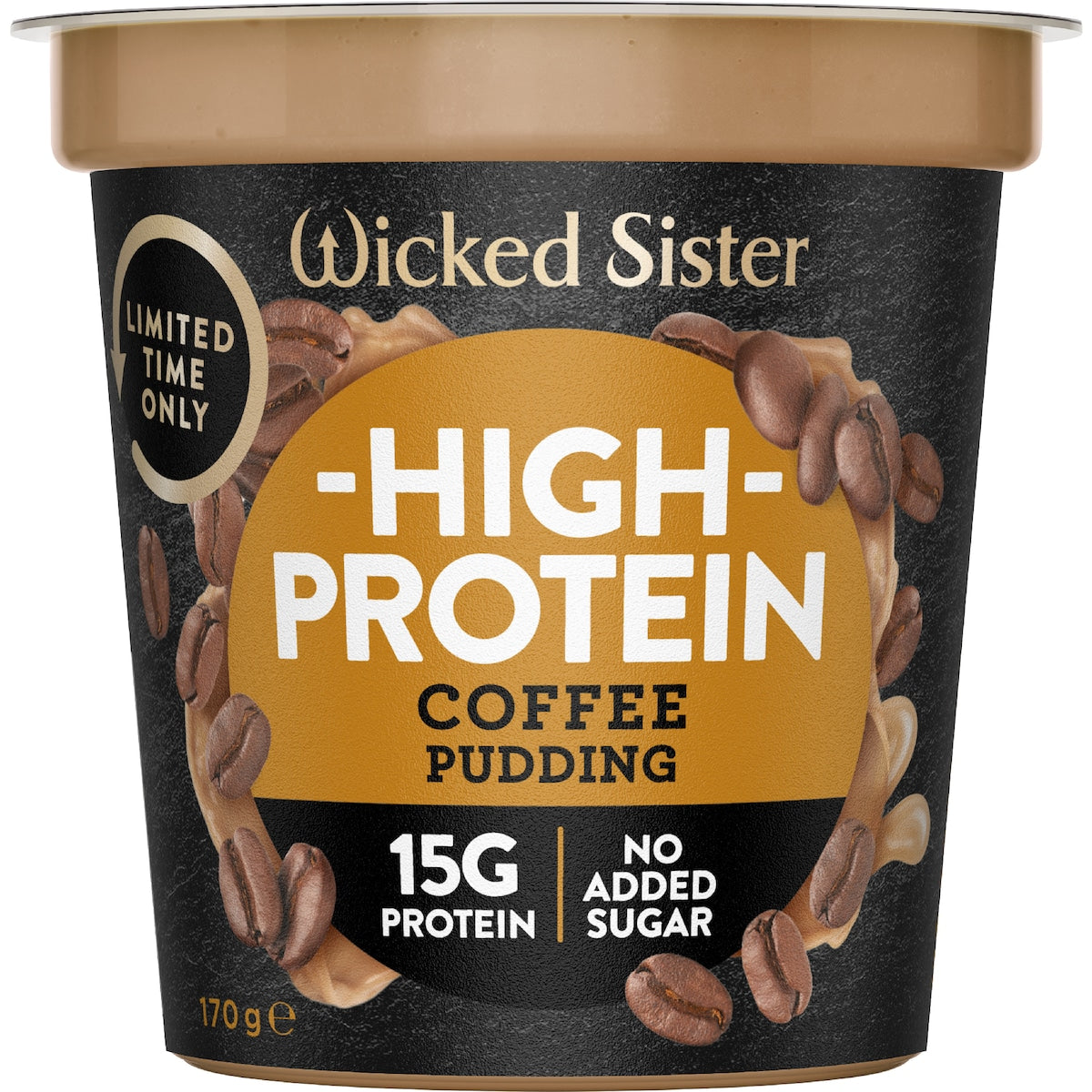 Wicked Sister High Protein Coffee Pudding 170g