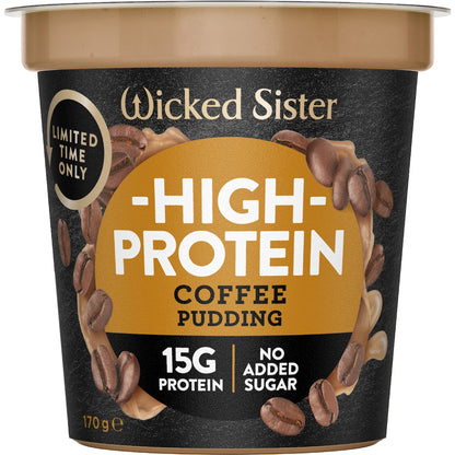 Wicked Sister High Protein Coffee Pudding 170g