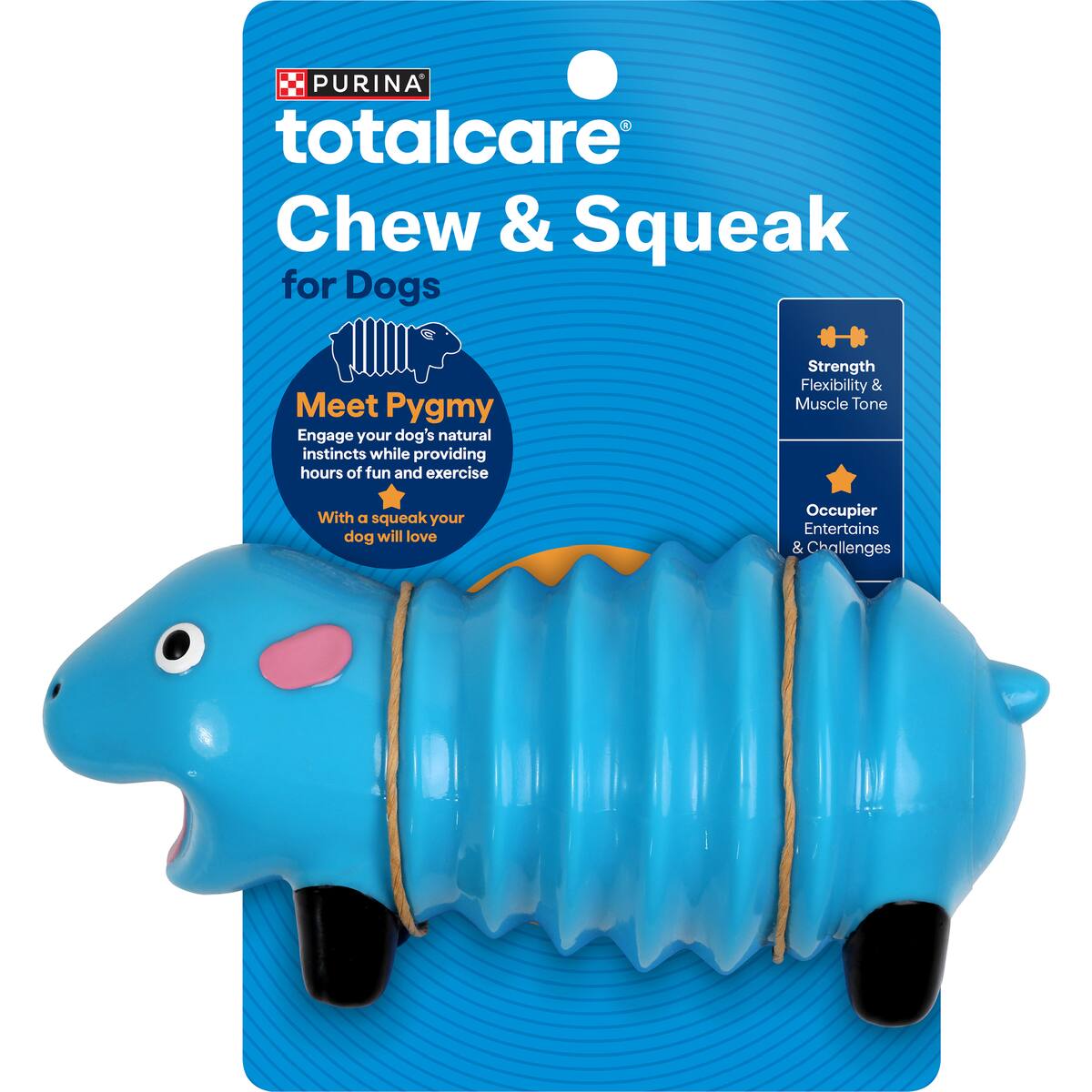 Purina Totalcare Pygmy Squeaker Dog Toy Each