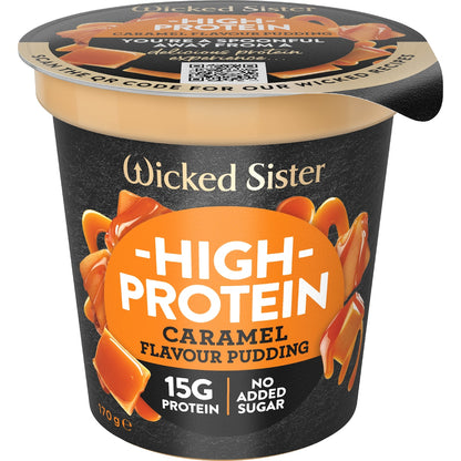 Wicked Sister High Protein Pudding Caramel 170g