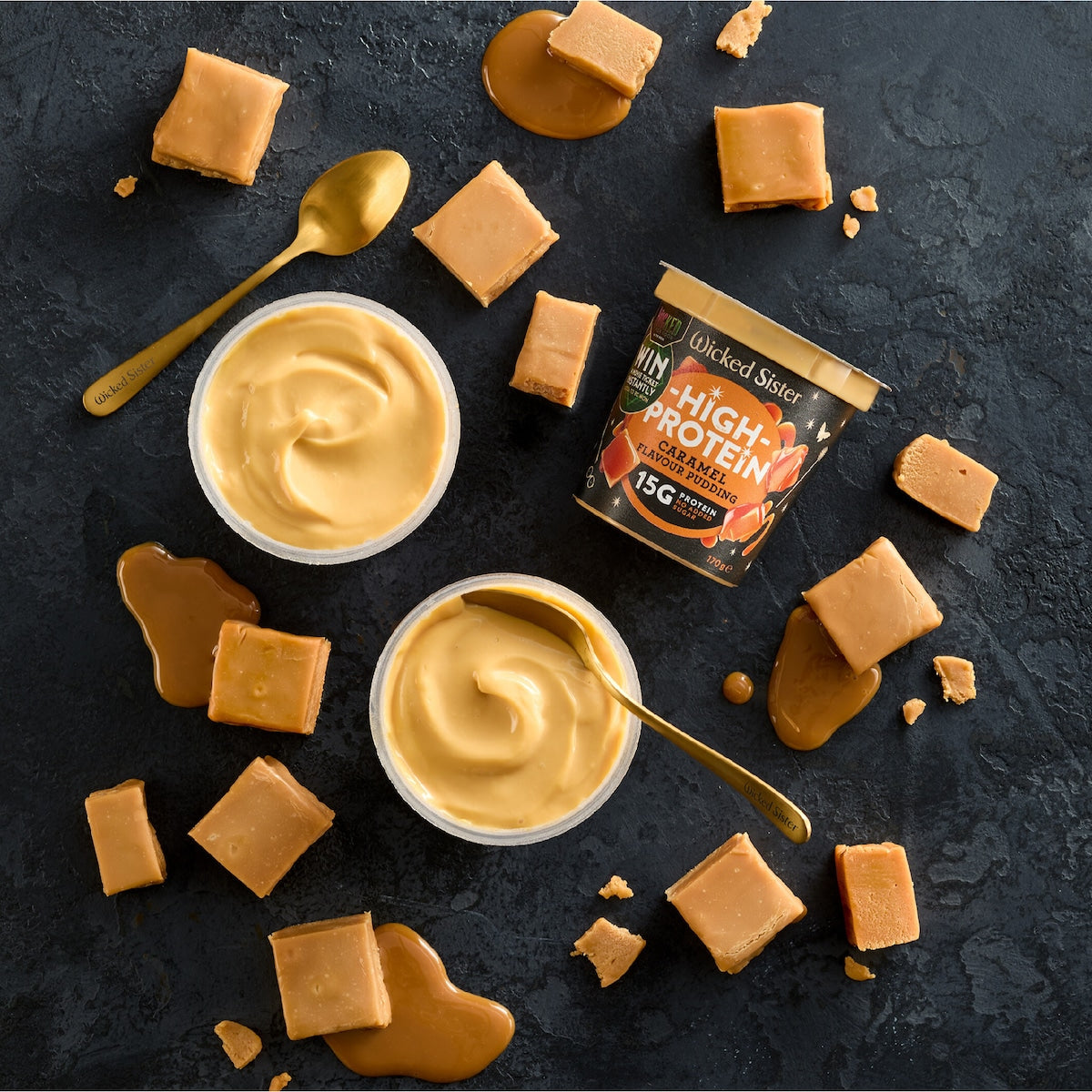 Wicked Sister High Protein Pudding Caramel 170g