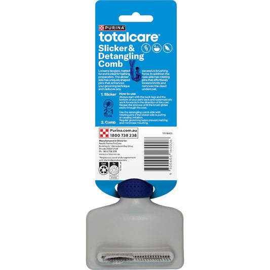 Purina Total Care Slicker & Detangling Comb Each