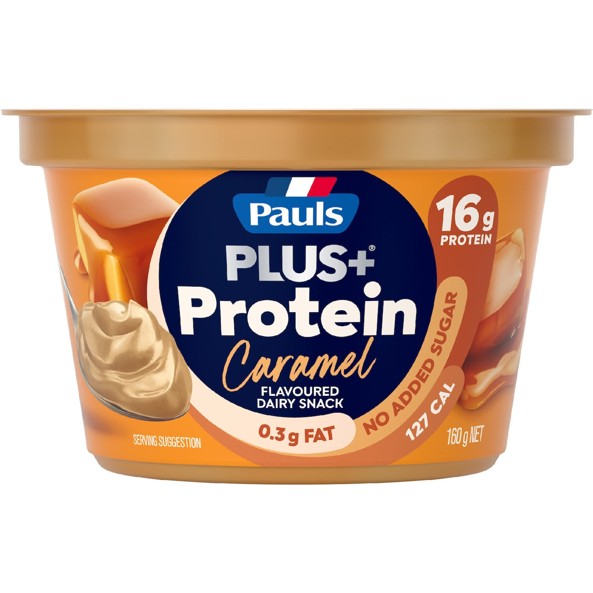 Pauls Plus Protein Dairy Snack Caramel 160g