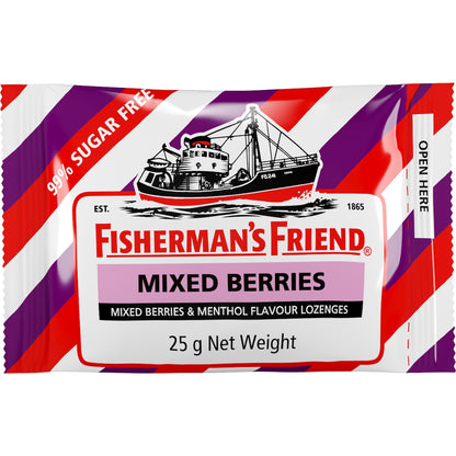 Fishermans Friend Mixed Berries 25g