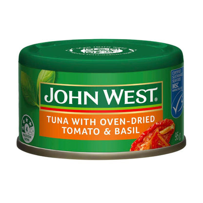 John West Tuna Oven Dried Tomato Basil - 95g