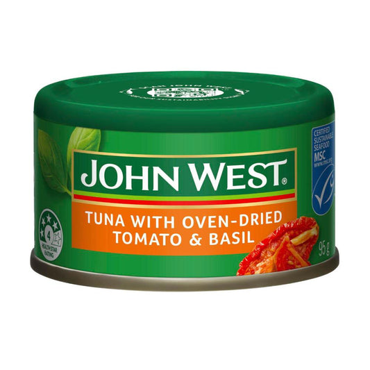 John West Tuna Oven Dried Tomato Basil - 95g