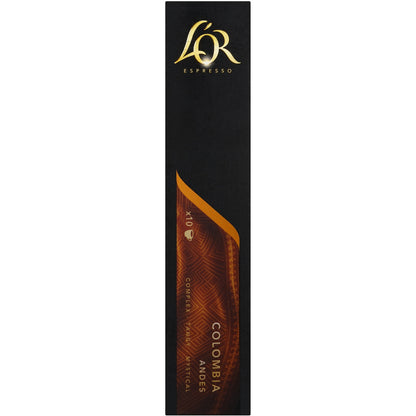Lor Espresso Colombia Coffee Pods Nespresso Compatible 10 Pack