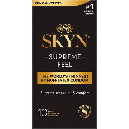 Skyn Condoms Supreme Feel 10 Pack