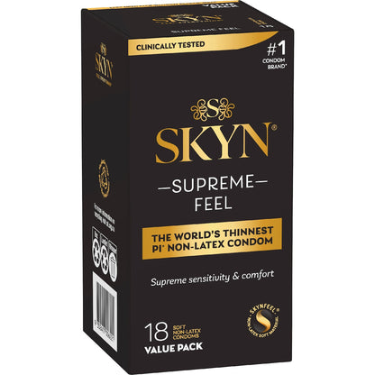 Skyn Condoms Supreme Feel 18 Pack
