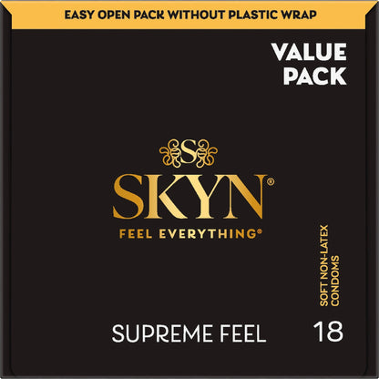 Skyn Condoms Supreme Feel 18 Pack