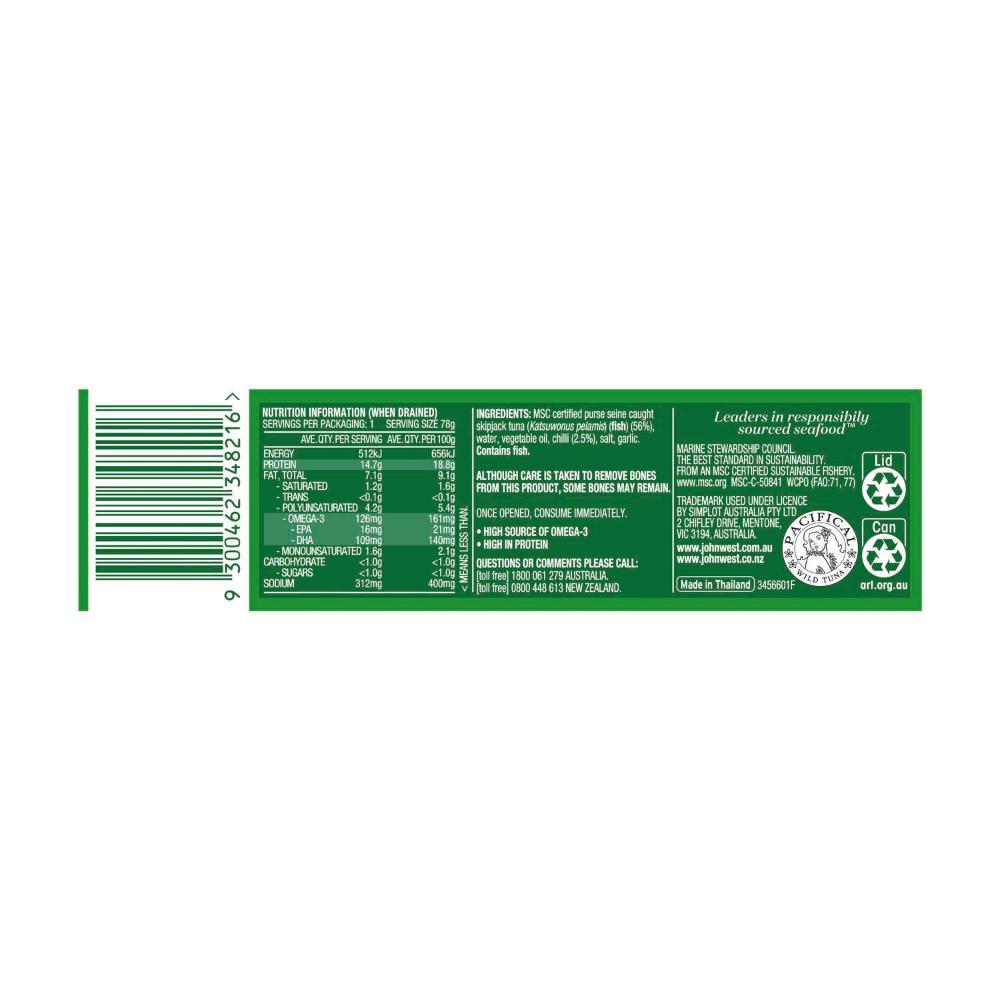 John West Tuna Chilli - 95g