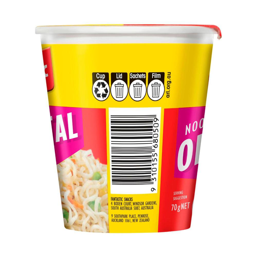 Fantastic Oriental Noodle Cup - 70g