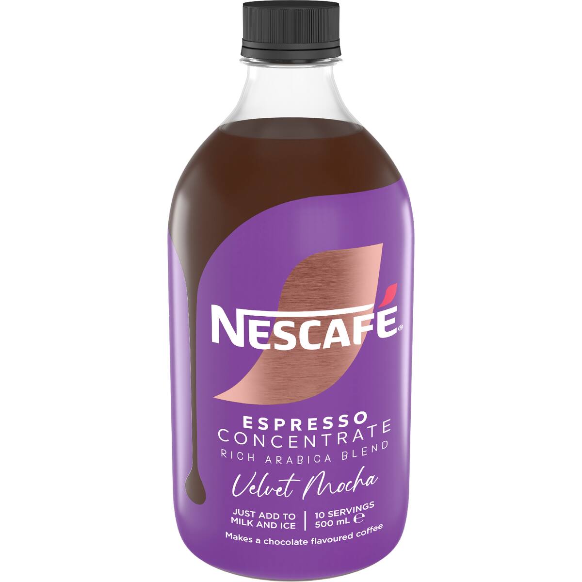 Nescafe Espresso Concentrate Velvet Mocha Liquid Coffee 500ml