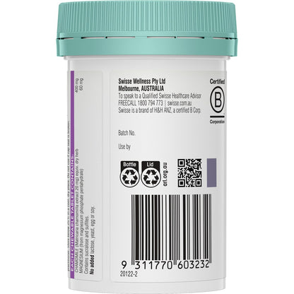 Swisse Kids Rest + Restore Tablets For Natural And Restful Sleep 60 Pack