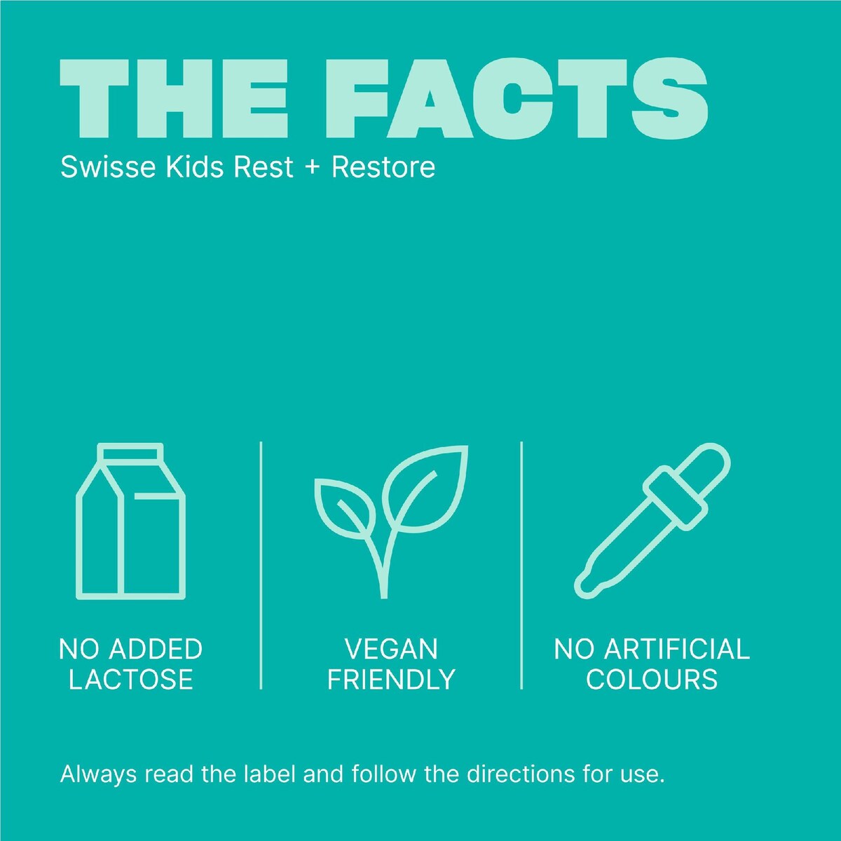Swisse Kids Rest + Restore Tablets For Natural And Restful Sleep 60 Pack