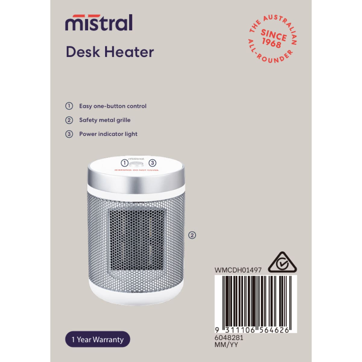 Mistral Desk Heater Each