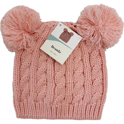 Kids Beanie Pink Each