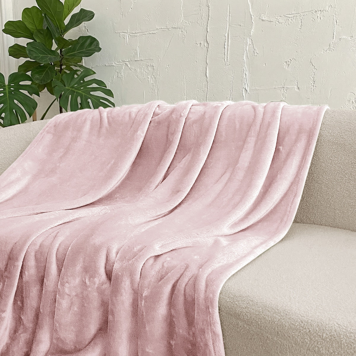 Ultra Soft Blanket Dusty Pink Each