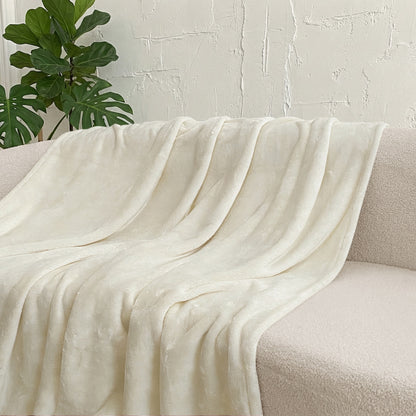 Ultra Soft Blanket White Each