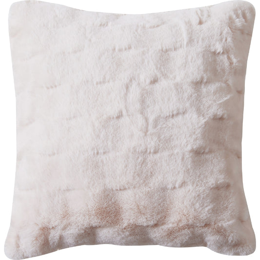 Wavy Faux Fur Cushion Cream Each