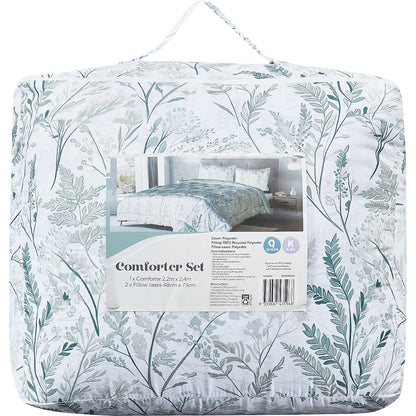 Queen/king Comforter Bed Set Green Each