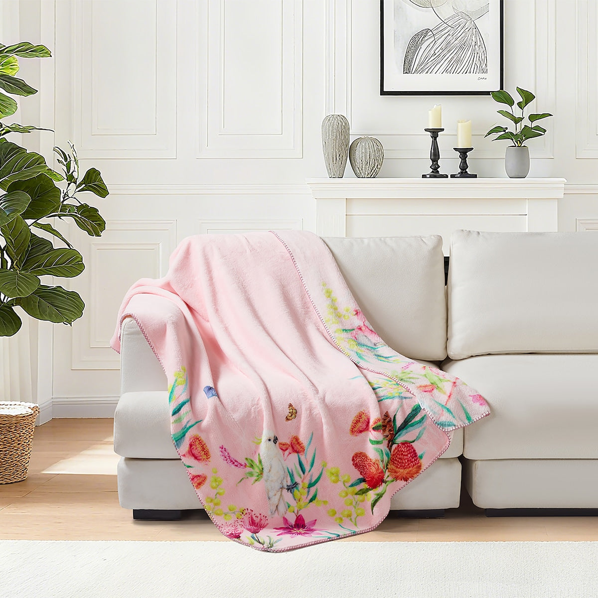 Australiana Bloom Throw Each