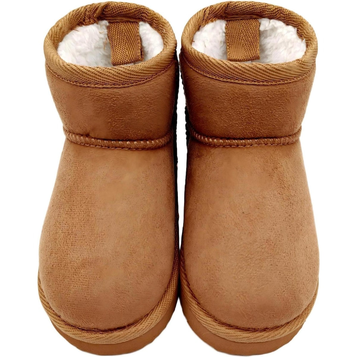 Kids Slipper Boots Tan Size 5/6 Each