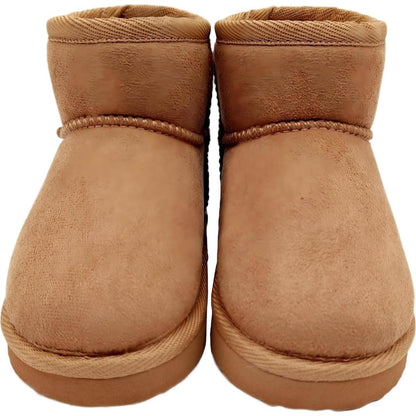 Kids Slipper Boots Tan Size 7/8 Each