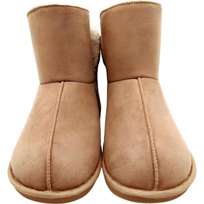 Mens Slipper Boots Tan Size 9/10 Each