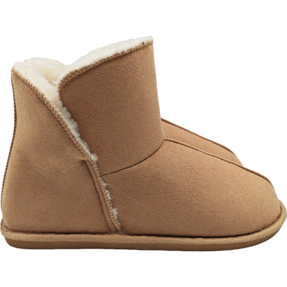 Mens Slipper Boots Tan Size 11/12 Each