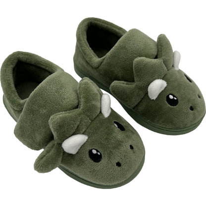 Kids Dinosaur Slippers Size 9/10 Each