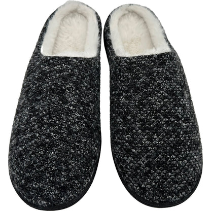 Mens Scuff Slippers Black Size 9/10 Each