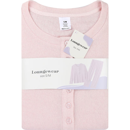 Loungewear Set Dusty Pink Size S/m Each