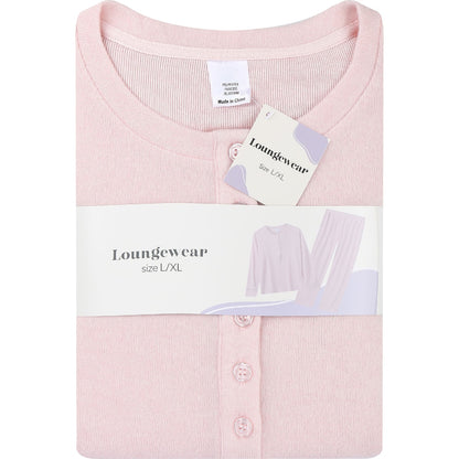 Loungewear Set Dusty Pink Size L/xl Each