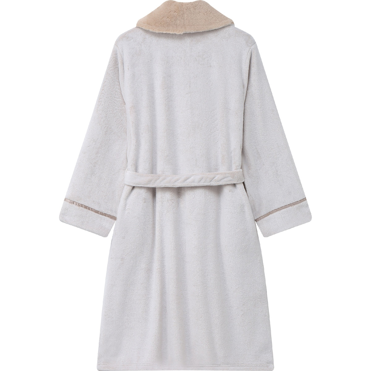 Ladies Robe Beige Size S/m Each