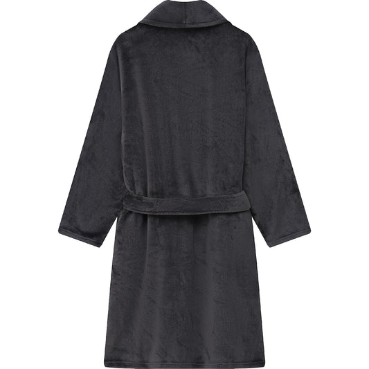 Mens Robe Black Size S/m Each