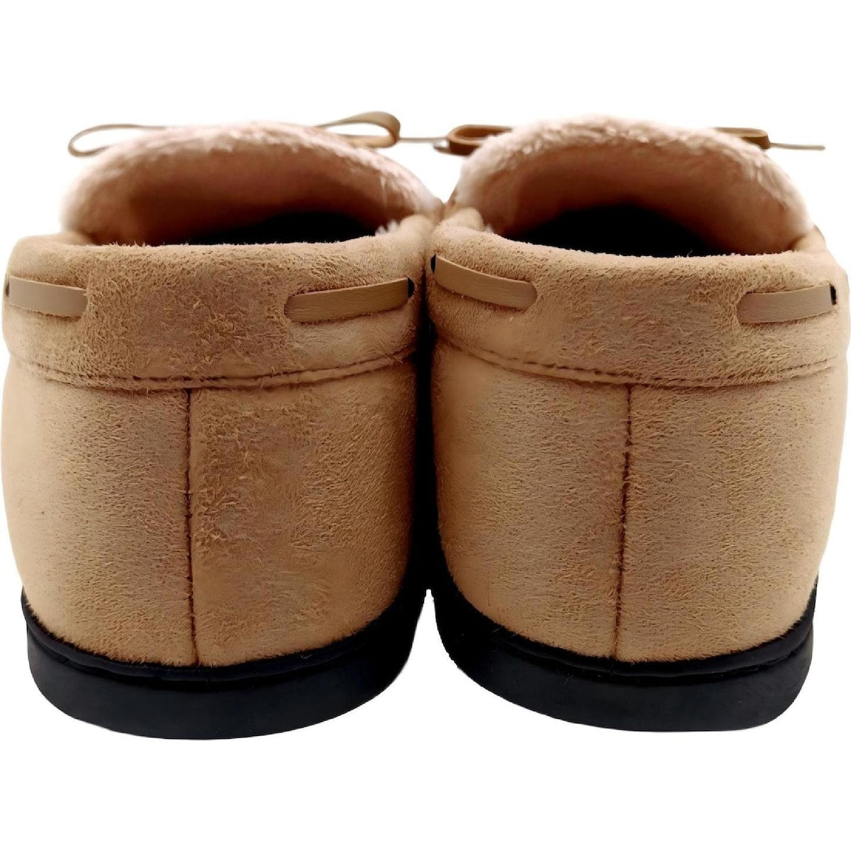 Mens Moccasin Slippers Tan Size 9/10 Each