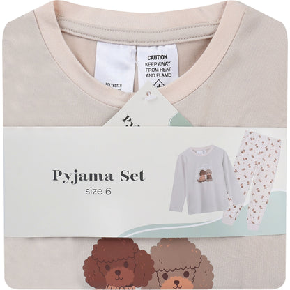 Kids Puppy Pyjamas Size 6 Each