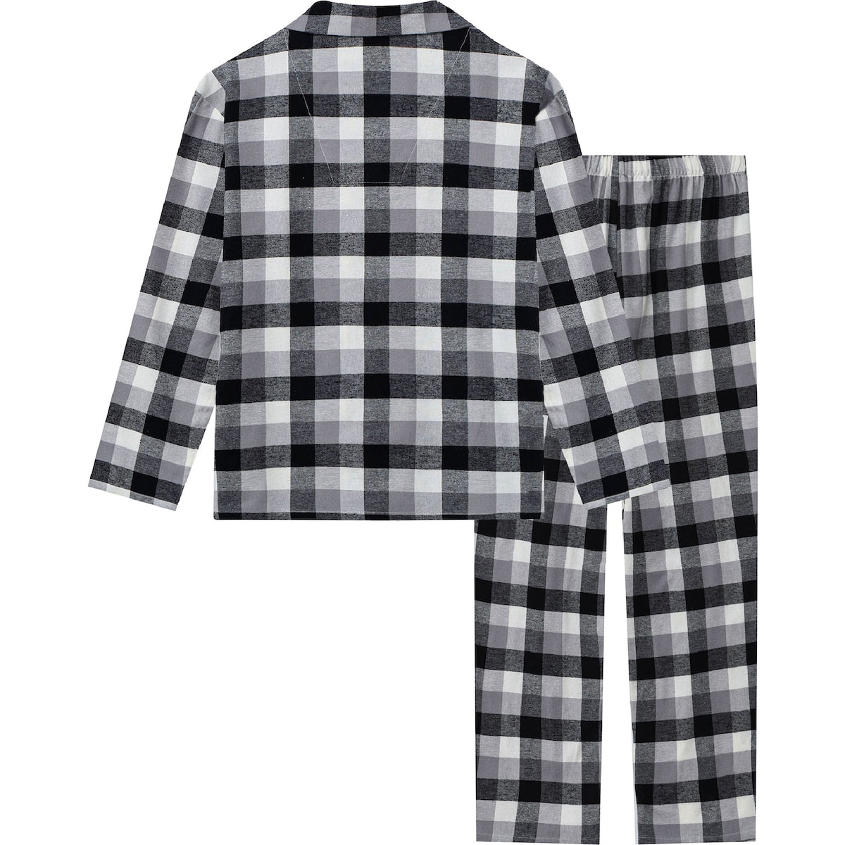 Mens Flannelette Pyjamas Grey Size Xxl Each
