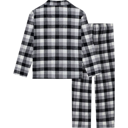 Mens Flannelette Pyjamas Grey Size Xxl Each